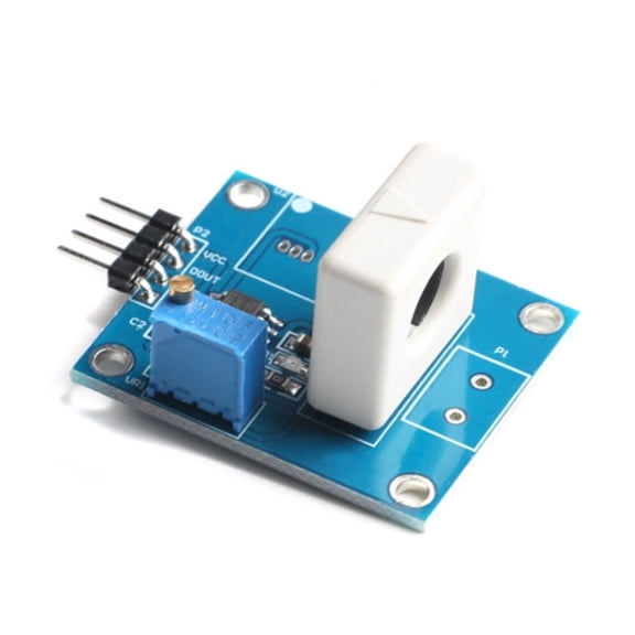 BQBQERT Precise Hall Current Sensors Module Current Measurement 35A,25A Capacity NonContact Detection DOUT GND AOUT