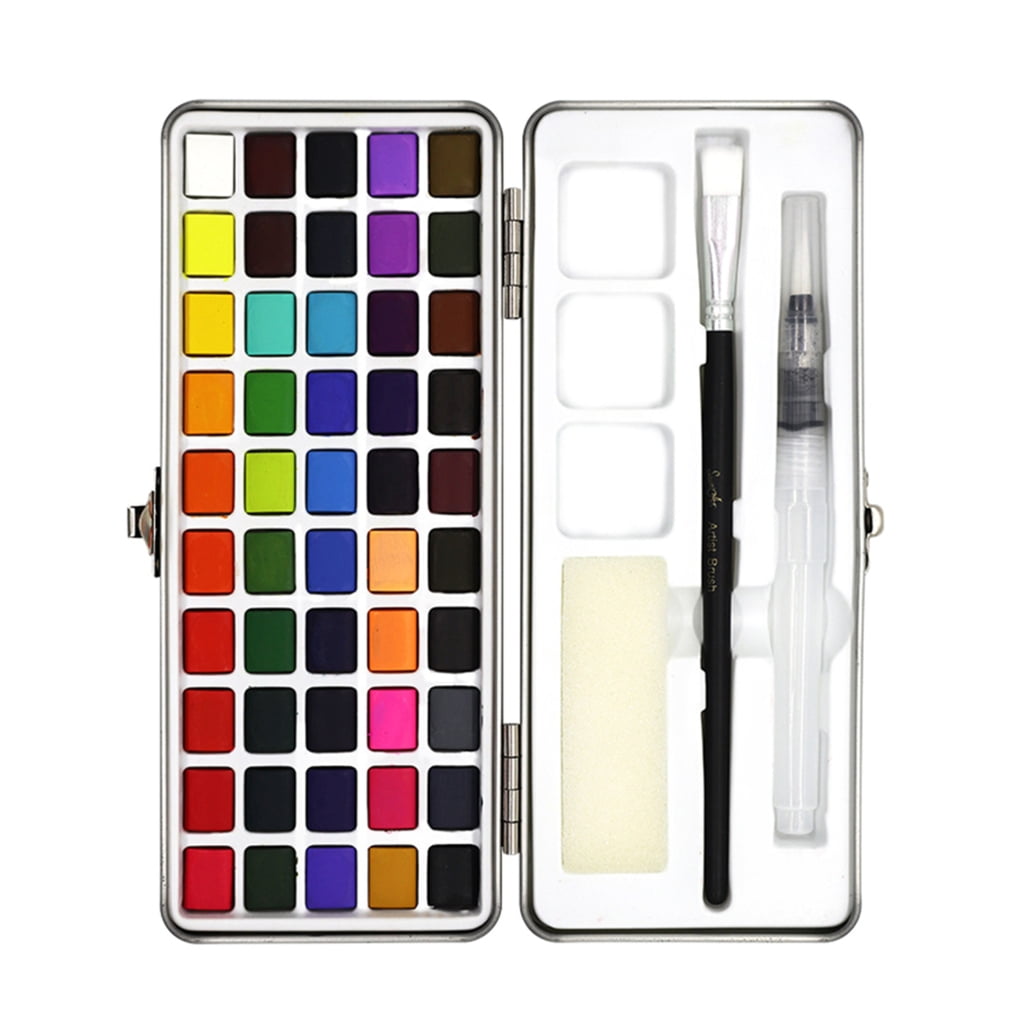 BQBQERT Premium-Watercolor Paint Set in Portable Box Watercolor Set with Palette Perfect Watercolor Sets for Artists Adults