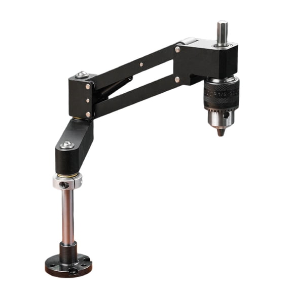 BQBQERT Professional Aluminum Alloy Tapping Arm Bracket For Hand Craft Enthusiasts Smooth Operations Ergonomic Grip