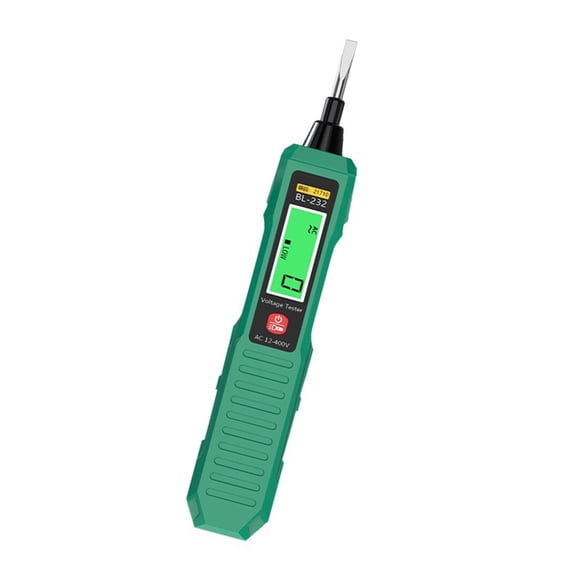 BQBQERT Professional Digital Electric Detectors withSteel Tip Integrated LED Light & Auto Shutoff Not Electrical Tester
