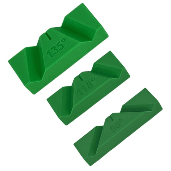 BQBQERT Professional Drill Bit Grinder 3PCS Set Adjustable Angled 90 118 135 For Wood Metal ABS Materials Fast Installation