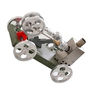 BQBQERT Professional Metal Stirling Engine Car Model Thermal to Mechanical Energy Conversion Demonstration Tool For Teaching