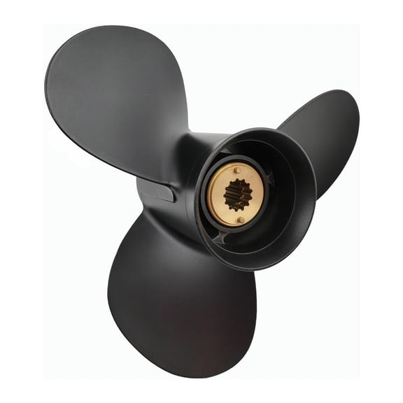 BQBQERT Props, 13 Splines Tooth 3Blades, for 25HP 30HP 35HP 40HP 45HP 48HP 50HP 55HP 60HP 70HP 48-816704A45 Outboards Motor