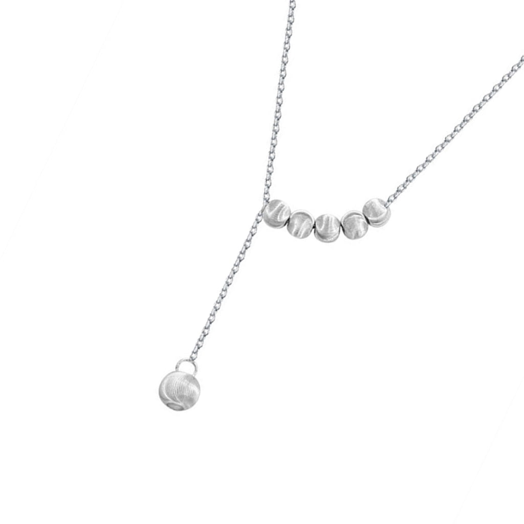 BQBQERT Refined Metalwork Sphere Pendant Collar Necklace Elegant ...