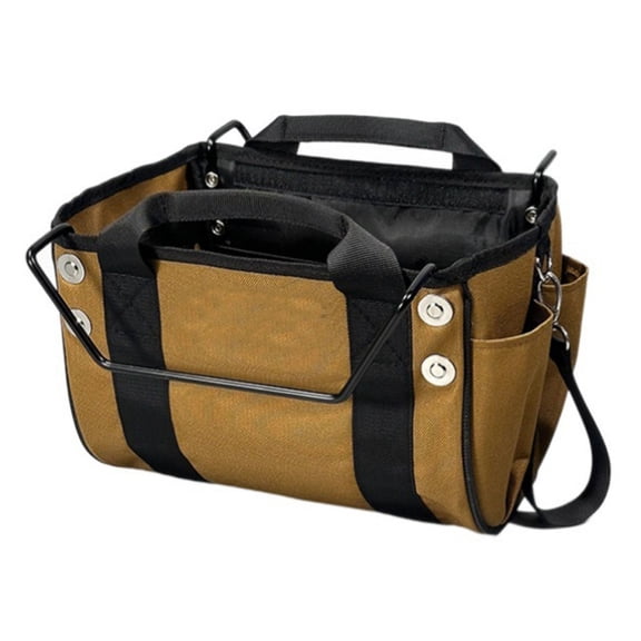 BQBQERT Reinforced Multi Compartment Ladder Tool Organizers With Fast Release Buckle Feature Splash Fabric