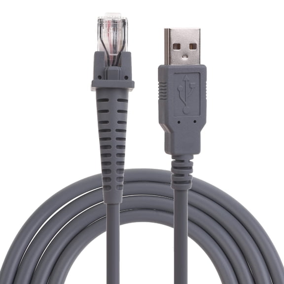 BQBQERT Reliable Data Cord Flexible USB Cable 7FT for GD4130 QD2100 GBT4100 Scanner
