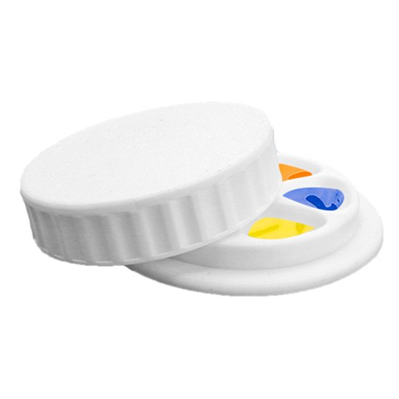 BQBQERT Repeatable Easy Clean Paint Mixing Tray Stonemason Jar Design Art Supplies for Artists