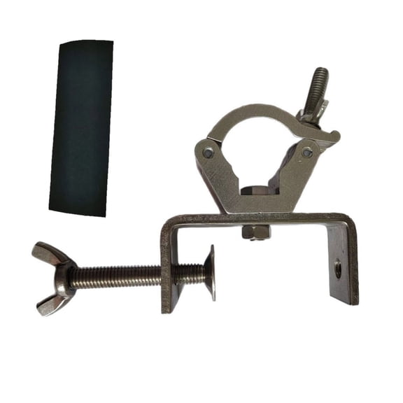 BQBQERT Roof Rack Mounting Bracket Fit 25mm-30mm Round Square Poles for Outdoor Shelter Stability Roof Fixing Clamp