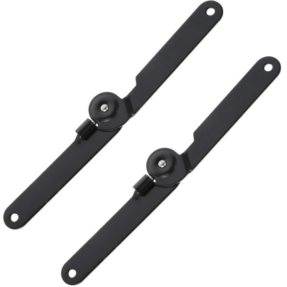 BQBQERT Rotatable Lid Rust Iron 180 Degree Locking Hinges Simple Installation for Cupboard Cabinet Door Box