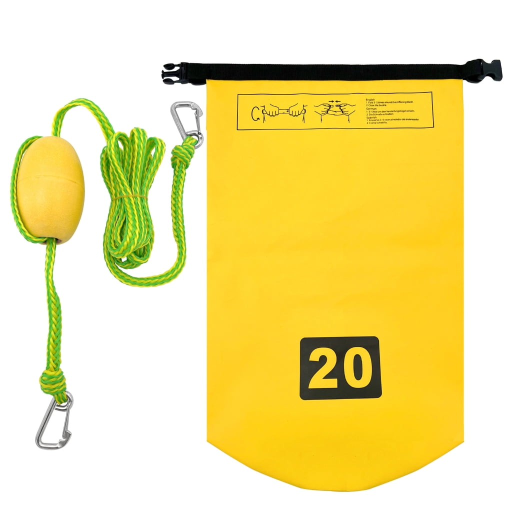 BQBQERT Sand Anchors Dry Bag Sand Anchors 20L Sand Bag Anchors Waterproofs Dry Bag with Line Hook Buoys