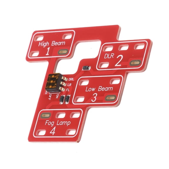 BQBQERT Shock Daytime Running Light Circuit Board For 1500 2500 3500 Cars Ensuring Long Lasting Performance
