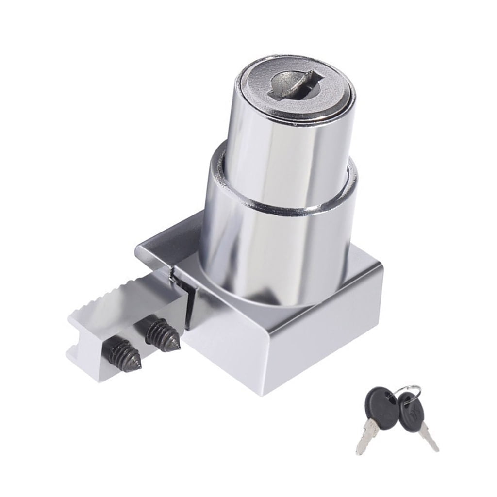 BQBQERT Sliding Glass Door Lock Display Case Showcase Glass