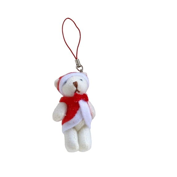 BQBQERT Soft User Friendly Plush Bear Doll Keyring Lanyard Ornament Perfect Holiday For And Adults