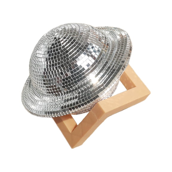 BQBQERT Space Theme Nightlight LED 3D Planet Model Mirrored Sphere Designs Discos Ball Safe Warm Bedroom Accent Lighting