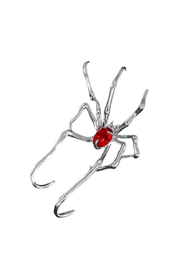 Spiders Ear Cuff Halloween Accessory Comfortable Clip Earring Not Piercing Earrings Suitable for Various Occasions