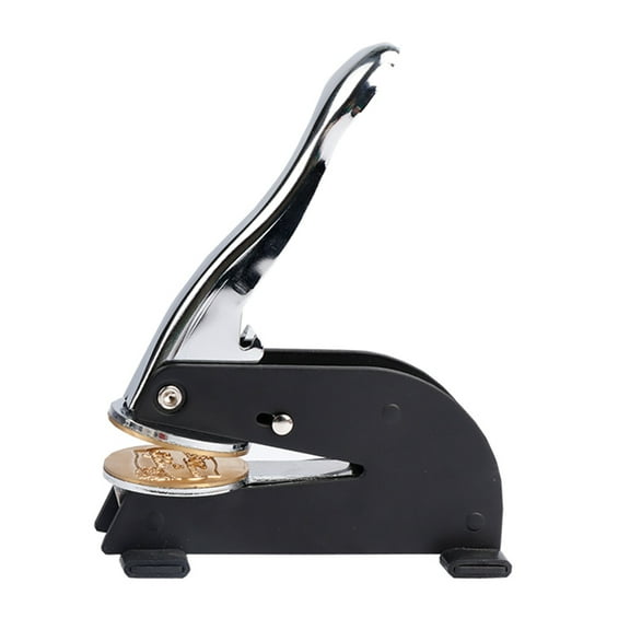 BQBQERT Stainless Steel Hand Pliers Stamp Desktop Portable Steel Stamp to Map Pattern Steel Stamp Name Seal Machine