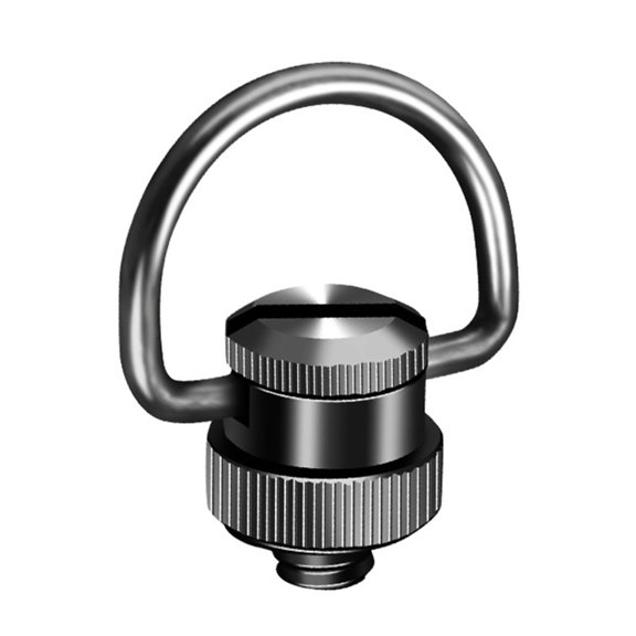 BQBQERT Steel D Rings Screw Hinged Holder 1/4Inch Lanyard Hook Screw for Camera