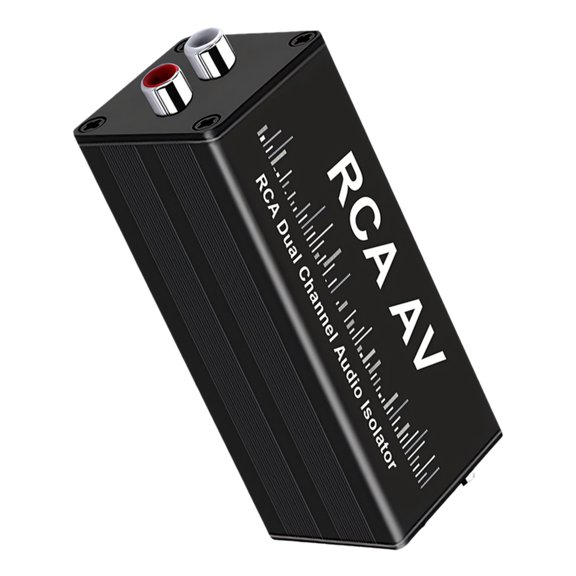 BQBQERT Studio Sound Ground Looping Isolator Reduces Noise Hiss In Sound Prevents Distortions for Music Equipment