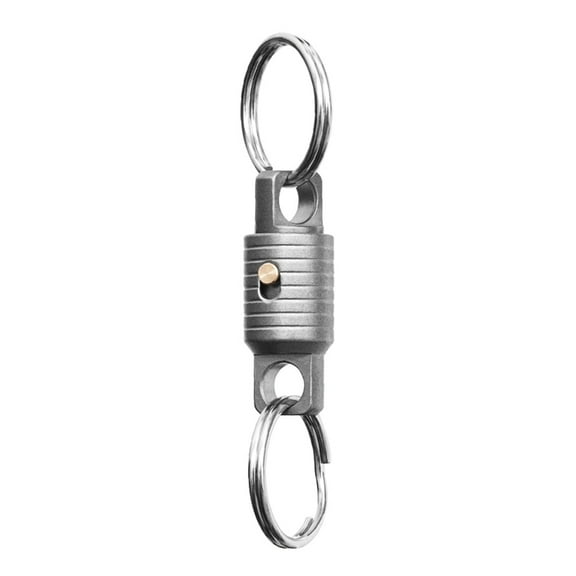 BQBQERT Sturdy Alloy Keychain Accessory With 360 Degree Rotation And Secure Locking Mechanism For Keys