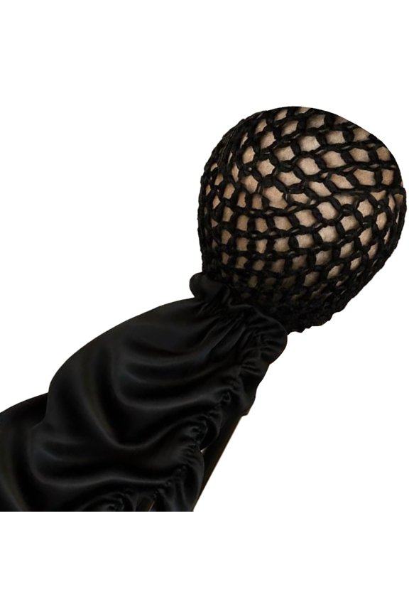 Stylish Reversible Hair Protect Cap Silk Lined Interior Breakage Adjustable Tie Closure Suitable For Traveling