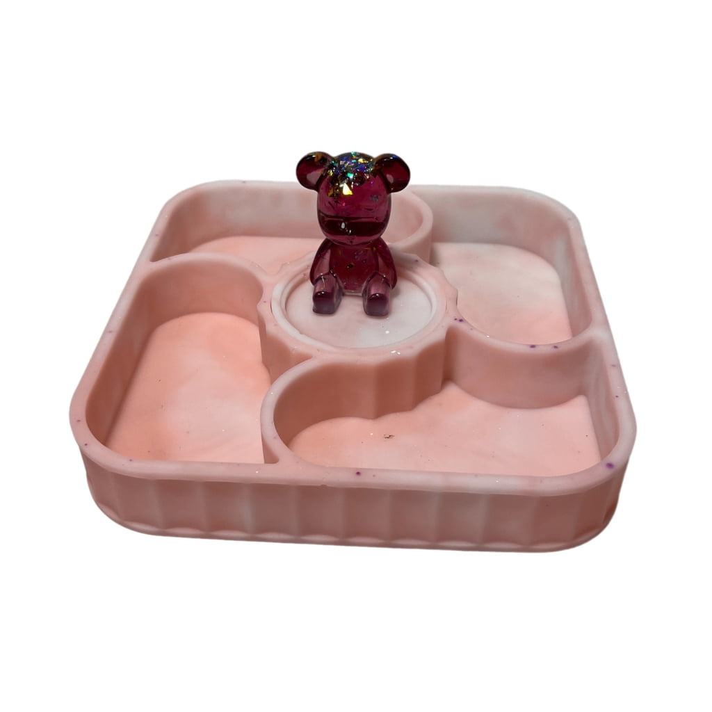 BQBQERT Stylish Silicone Mold Fruit Trays Resin Fruit Storage Box Silicone Suitable for Projects