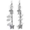 thumbnail image 1 of BQBQERT Sweet Cool Dangle Earrings Fashion Long Flower Butterfly Pendant Earrings Temperament Earrings Woman Jewelry, 1 of 9