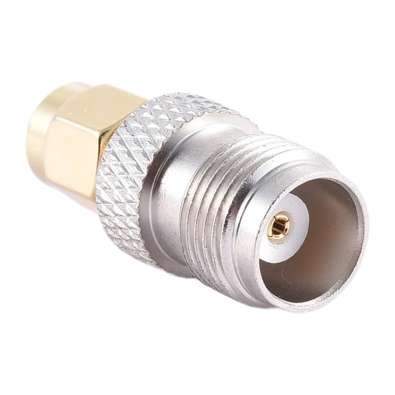 BQBQERT TNC Signals Adapter Metal Male to Female Connectors for Computer and Electronics Devices Use