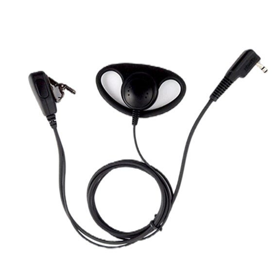BQBQERT Tactical Communication Earpiece with Shirt Clip Universal for Service Radios