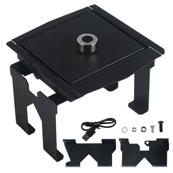 BQBQERT Tamper Car Console Safe Automotive Center Console Security Box Anti Theft Car Console Safe for Automotives