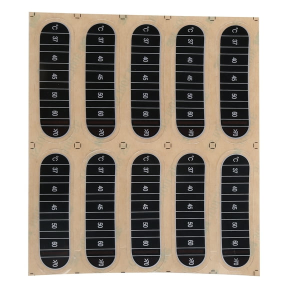 BQBQERT Temperature Sticker Horizontal Temperature Label Adhesive Sticker Brewing Adhesive Thermom