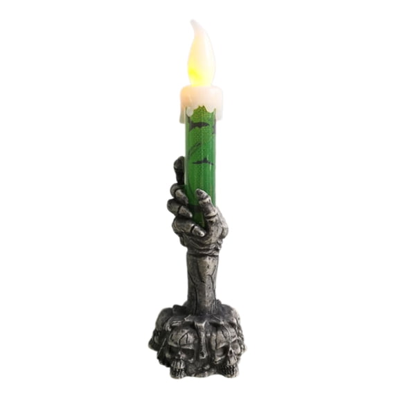 BQBQERT Terrifying Light for Yard Window Dead Candle Hand False Candle