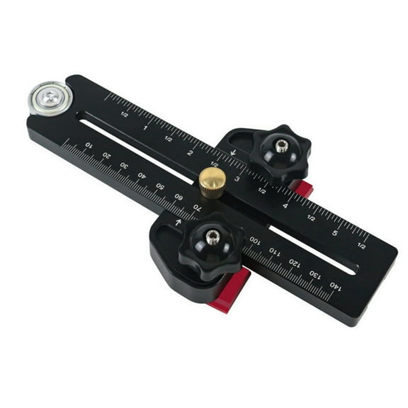 BQBQERT Thin Jigs Table Sawing Jigs Guide for Making Repetitive Narrow Thin Strips Cut Woodworking Tool Fast Thin Ripping Guide