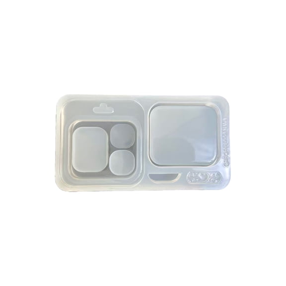 BQBQERT Three Cavity Silicone Jewelry Tool For Craft Projects Decorative Small Box Creation