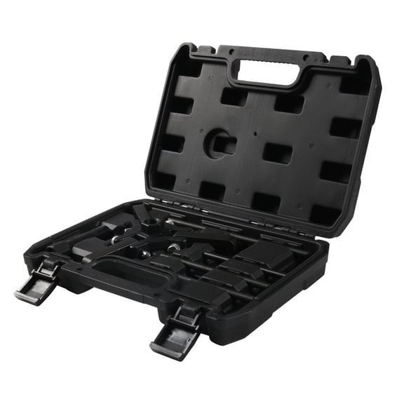 BQBQERT Tool Set Steel Harmonic Pullers with Storage Box 3-Jaw Pullers Simple Operate for Car