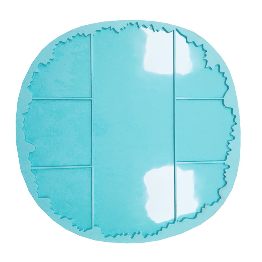 BQBQERT Tray Epoxy Resin Mold Cup Mat Pad Silicone Decorations Casting Tool