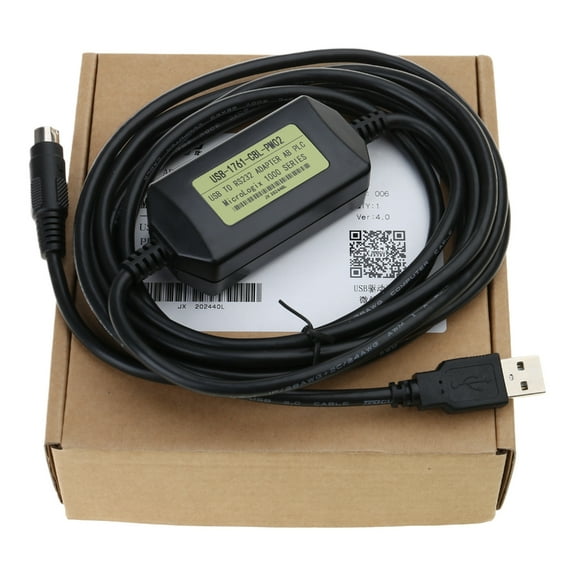 BQBQERT USB-1761-CBL-PM02 1000 1200 1500 Series PLC Programming Cable