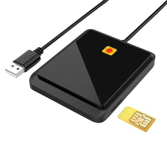 BQBQERT USB 2.0 Intelligent Card Reader Supports CAC IDs Cards And Data Encryption