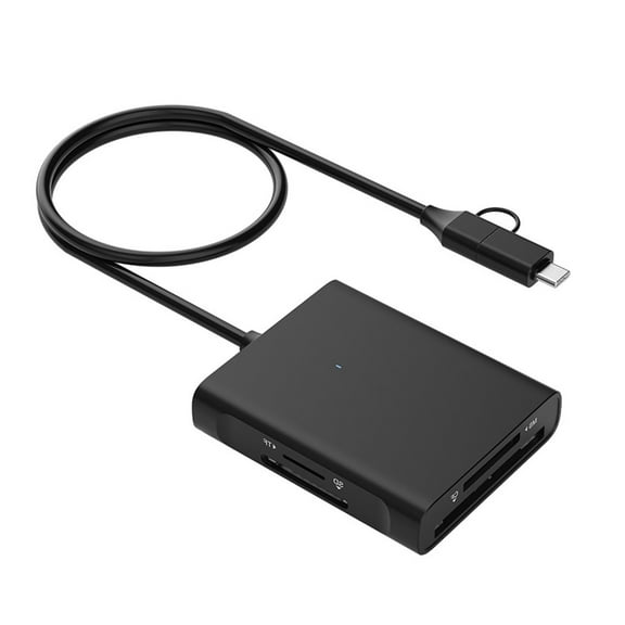 BQBQERT USB3.0 Card Reader Multiple port 4 in 1 for MS Memory Cards Viewer Card Perfect for Data Transfer