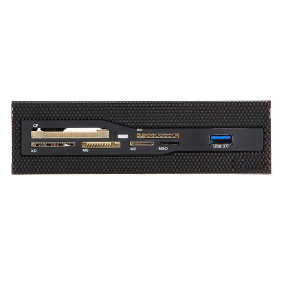 BQBQERT USB3.0 Internal Card Reader Front Panel Designing Fast Speed Compatibles Small Memory Card for Easy Access