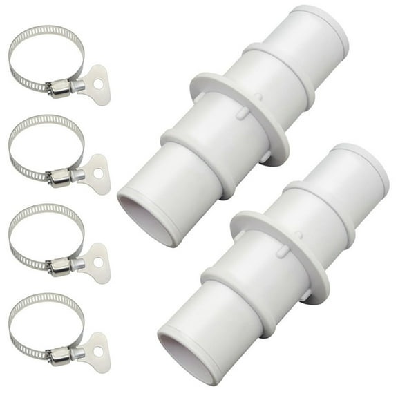 BQBQERT Universal Pool Vacuum Hose Adapter Connection Coupling Kits for Cleaning Systems