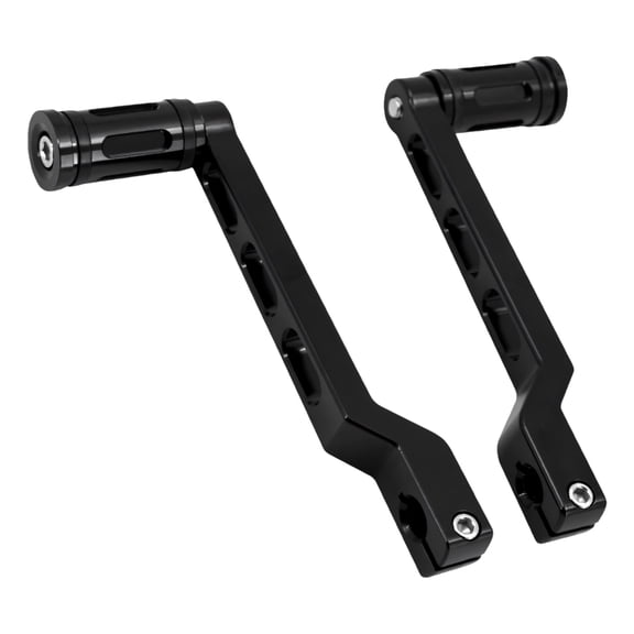 BQBQERT Upgrades Motorcycle Gear Shifter Brake Lever Not Slip Rubber Grip Motorcycle Peg Suitable for Street Glides Road Glides
