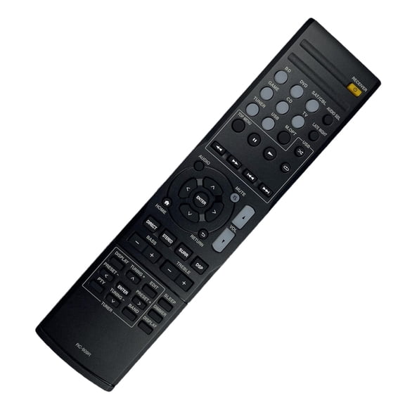 BQBQERT User Friendly Remote Control Simple Button for RC909R AVs Receivers HassleFree Control in Dark