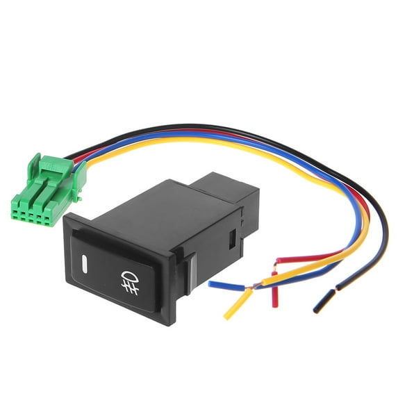 BQBQERT Vehicle Fog Light Rocker Controller Button Slef Locking Switch