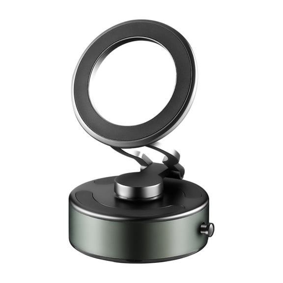 BQBQERT Vehicle Phone Mount Bracket Rack Magnetic Suction with Vacuum Attachment 360 Degree Rotation for Safe Driving