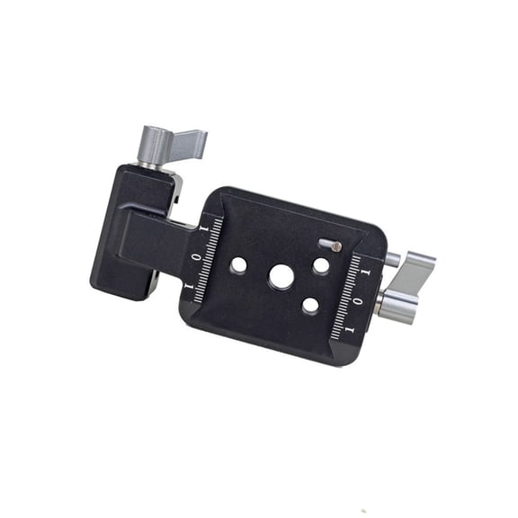 BQBQERT Vertical Clamp Aluminum Alloy Stabilizer Accessory Quick Release Design Secure Locking For Smooth Filming