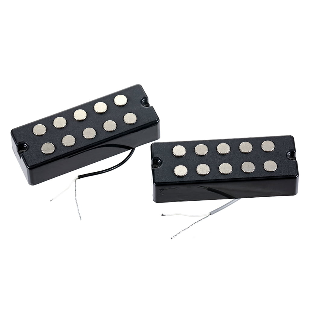 BQBQERT Vibrant Swirls Sealed Pickup Prewired For 4 String Bass Easy Installation Rich Tone