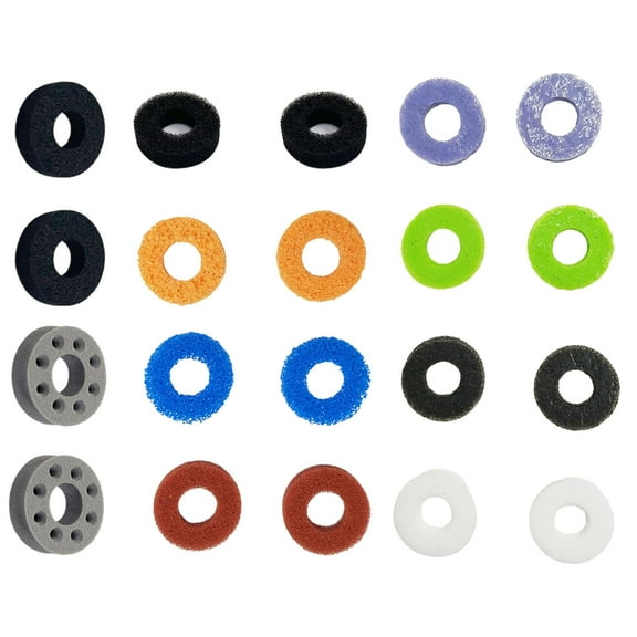BQBQERT Wearresistant Silicone Control Rings Sponge Motion Control Rings For Console Gamepads Gamepad Joystick Stability Grip