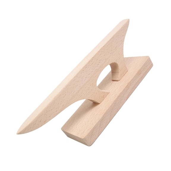 BQBQERT Wood Ironing Board for Fabric Pressing and Corner Flipping in Clothing Creation Sewing