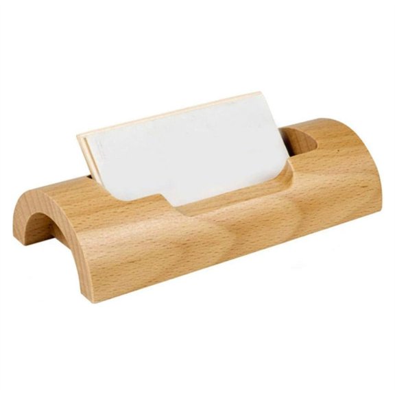 BQBQERT Wooden Name Card Box Perfect For Daily Use Business Box Desk top