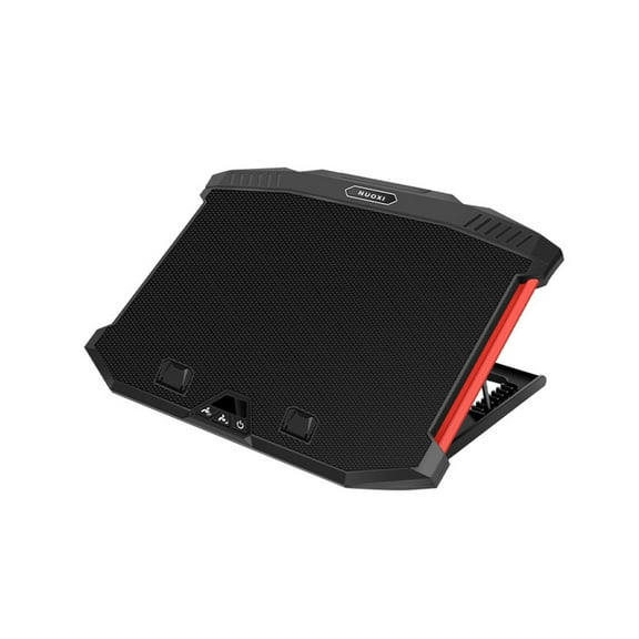 BQBQERT X100 Laptop Cooling Pad with Quiet Multiple Angles Notebook Holder Stand for 13-18inches Laptops